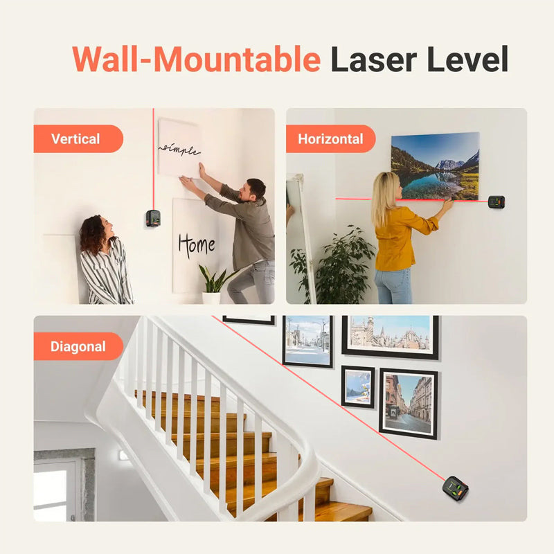 LuxLaser Elite Niveau Set | Präzise Laser-Nivellierung für professionelle Ergebnisse bei jedem Projekt