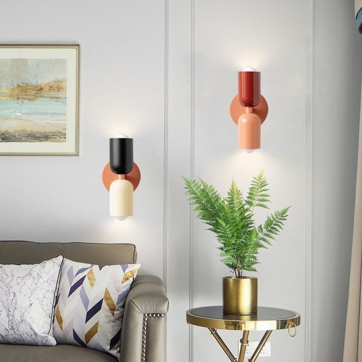 NordicLight - Minimalistische Wandleuchte für eine Schlichte Atmosphäre