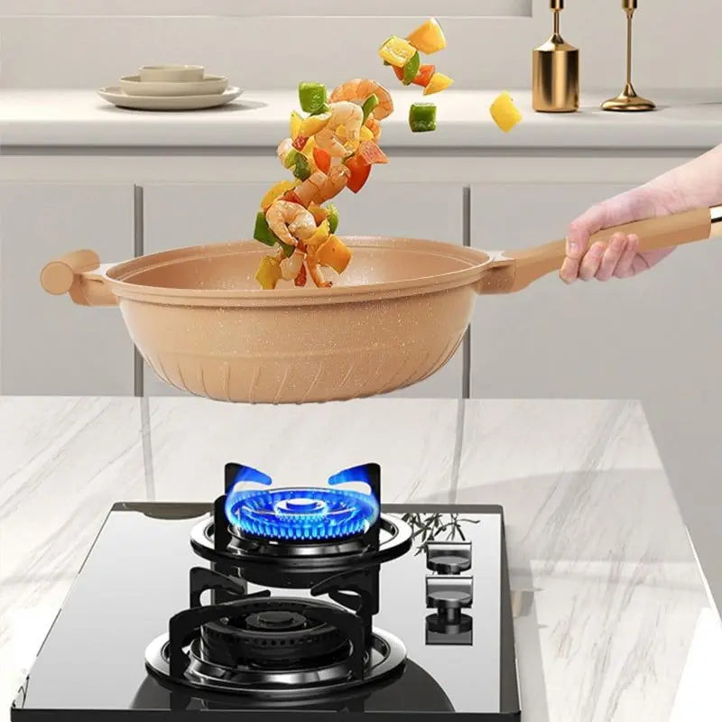 CleverChef Smart Wok | Vielseitige Kochwok für mühelose Mahlzeiten