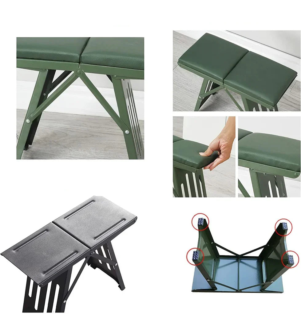 FlexSeat - Leichter Klappstuhl, Perfekt für Camping, Reisen und Outdoor-Abenteuer