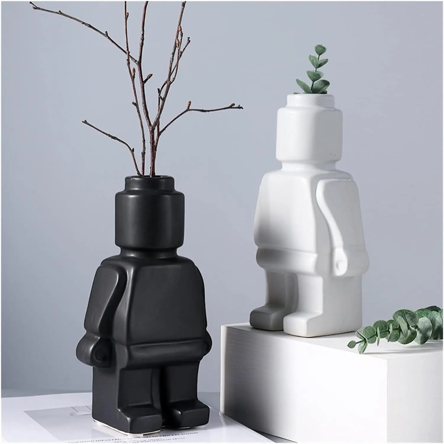 Frendorf | Baustein Blumentopf | Moderner Minimal Design
