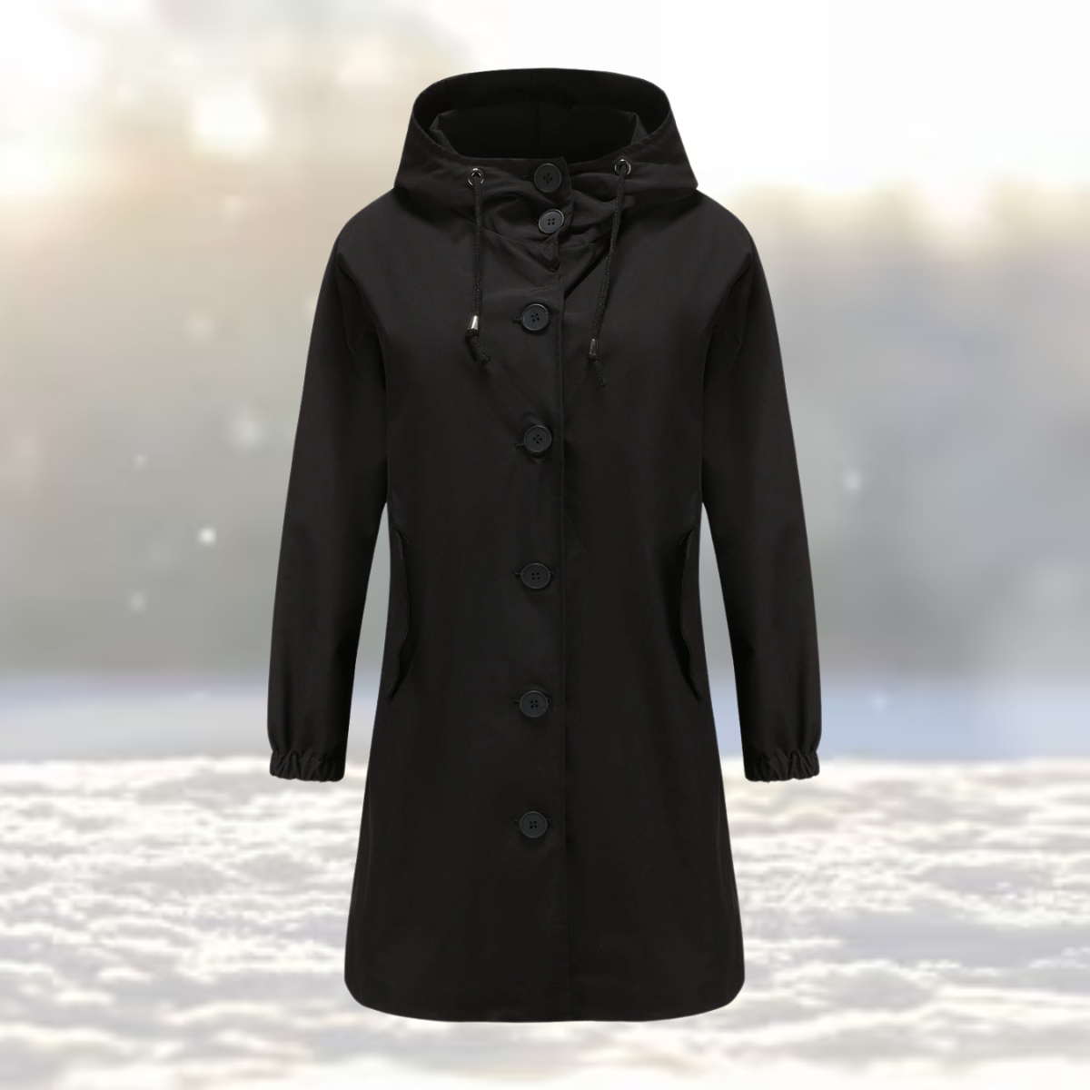 Wasserbeständiger Trenchcoat für Damen – Stilvolle Regenjacke für Jedes Wetter