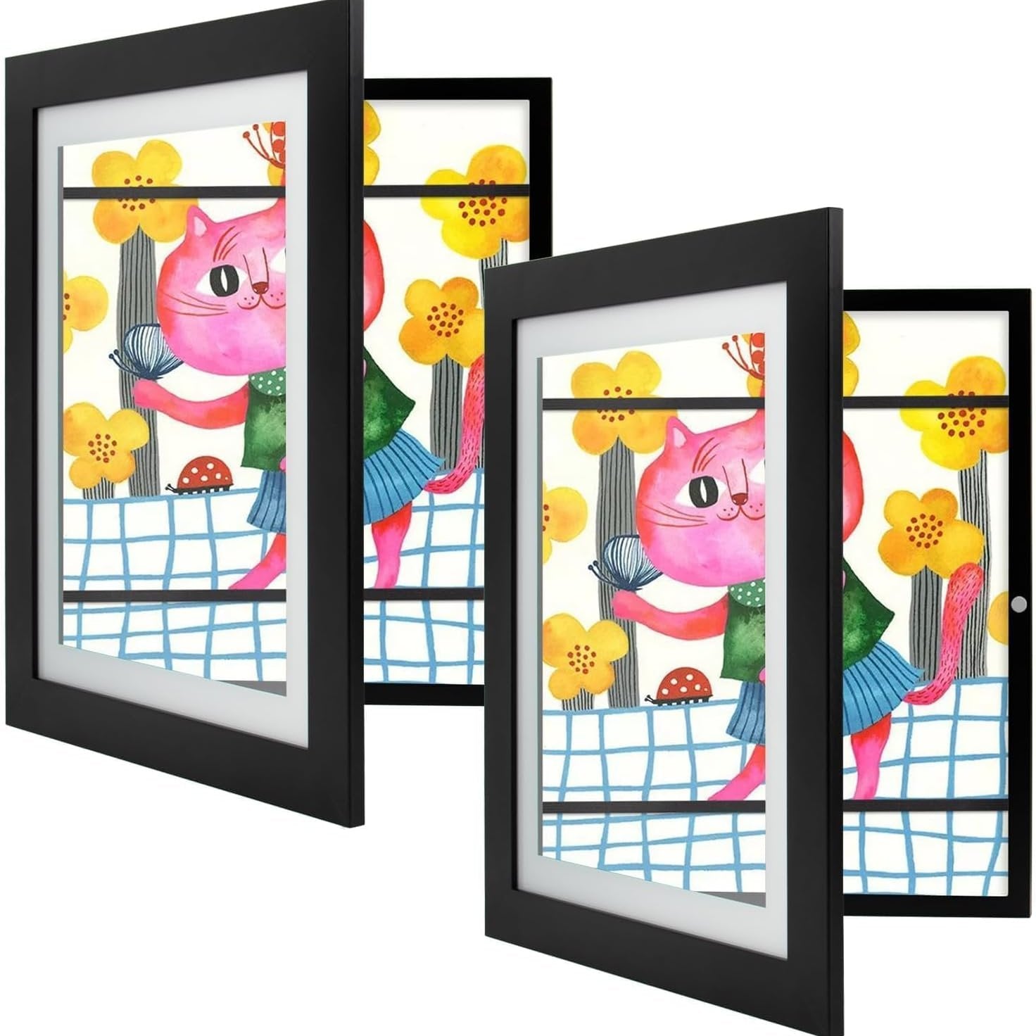 ArtNest Magnetischer Rahmen | Kreative Displaylösung für Kinderkunstwerke