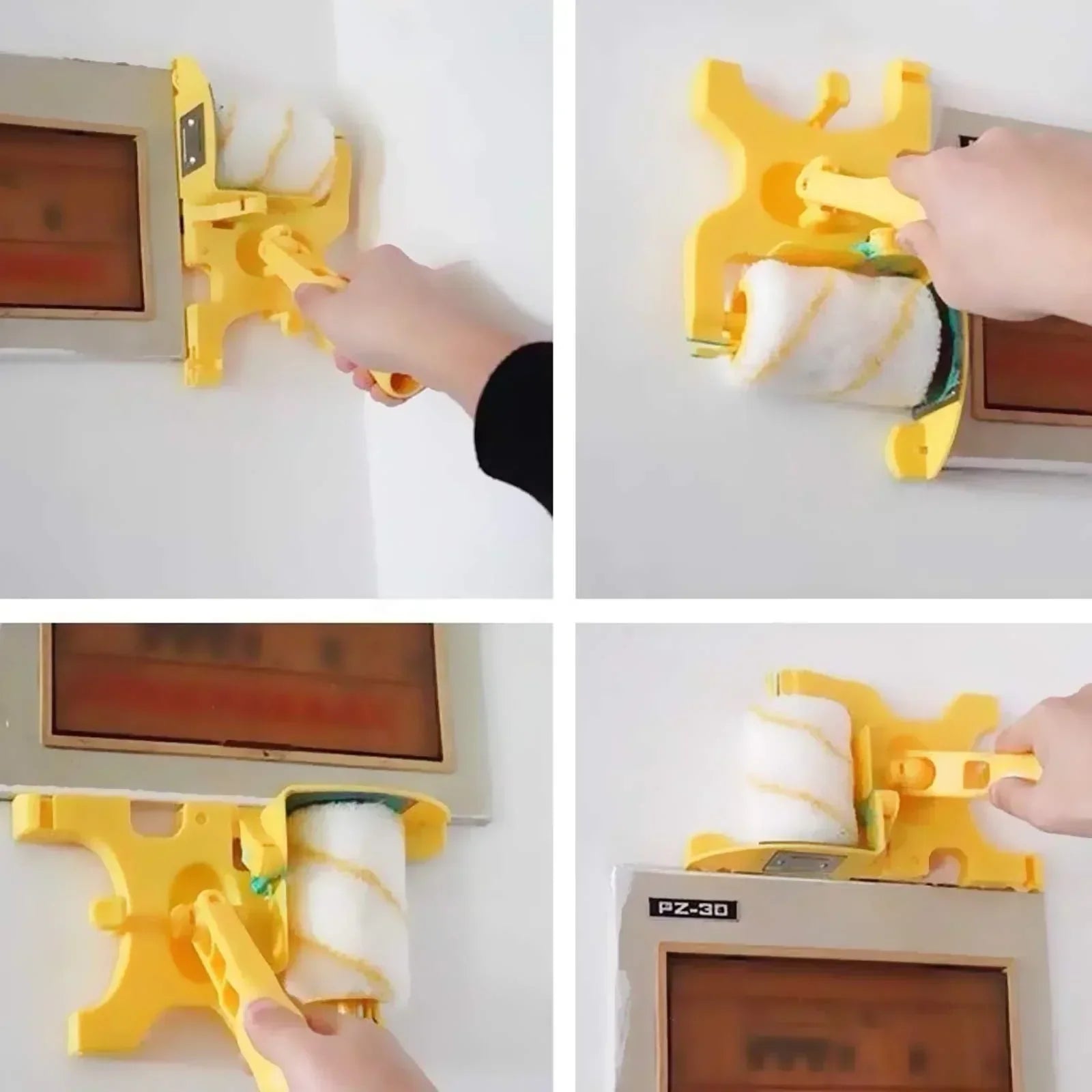 Drehender Farbroller - Perfektes Werkzeug zum Streichen von Kanten