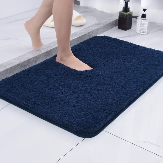 Rutschfeste Badematte Schnell Trocknend Mikrofaser 50 x 80 cm Luxus Komfort Sicherheit