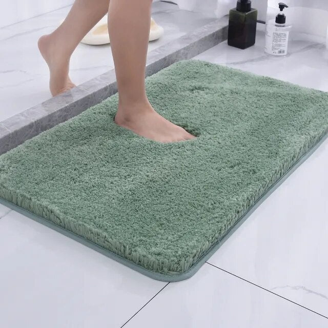 Rutschfeste Badematte Schnell Trocknend Mikrofaser 50 x 80 cm Luxus Komfort Sicherheit