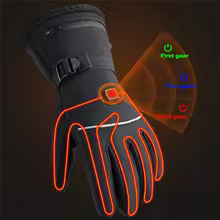 Elektrische Winterhandschuhe - Beheizt | 3 Temperaturstufen | Wasserdicht