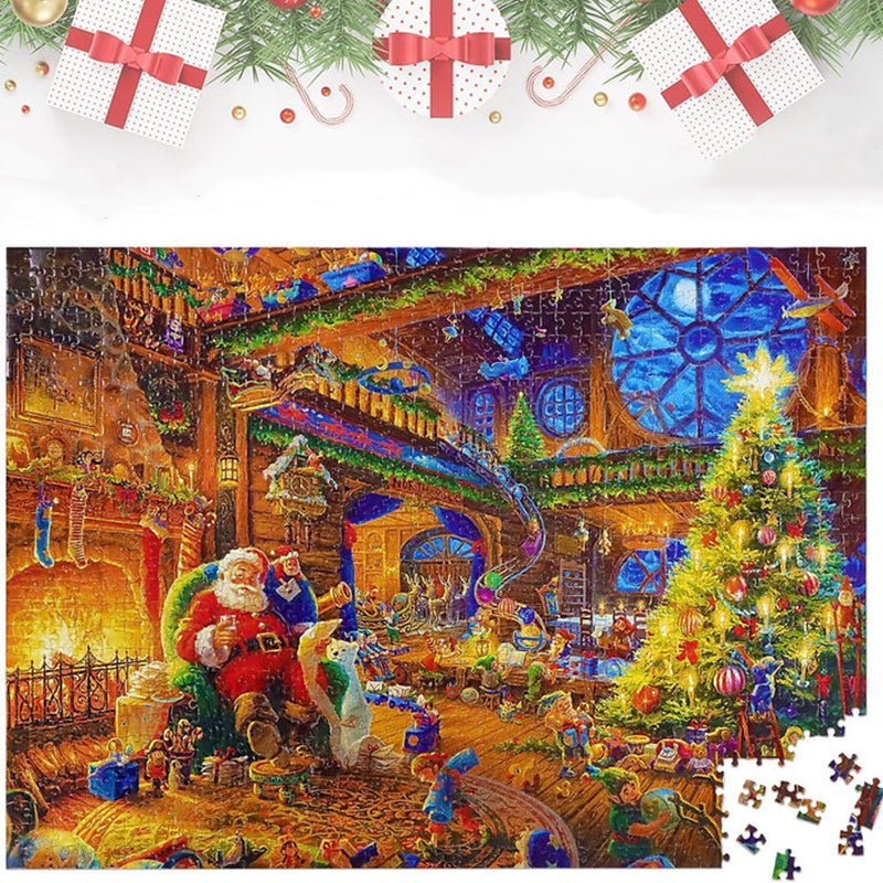 Julepuslespill Adventskalender - 24 Tage Countdown