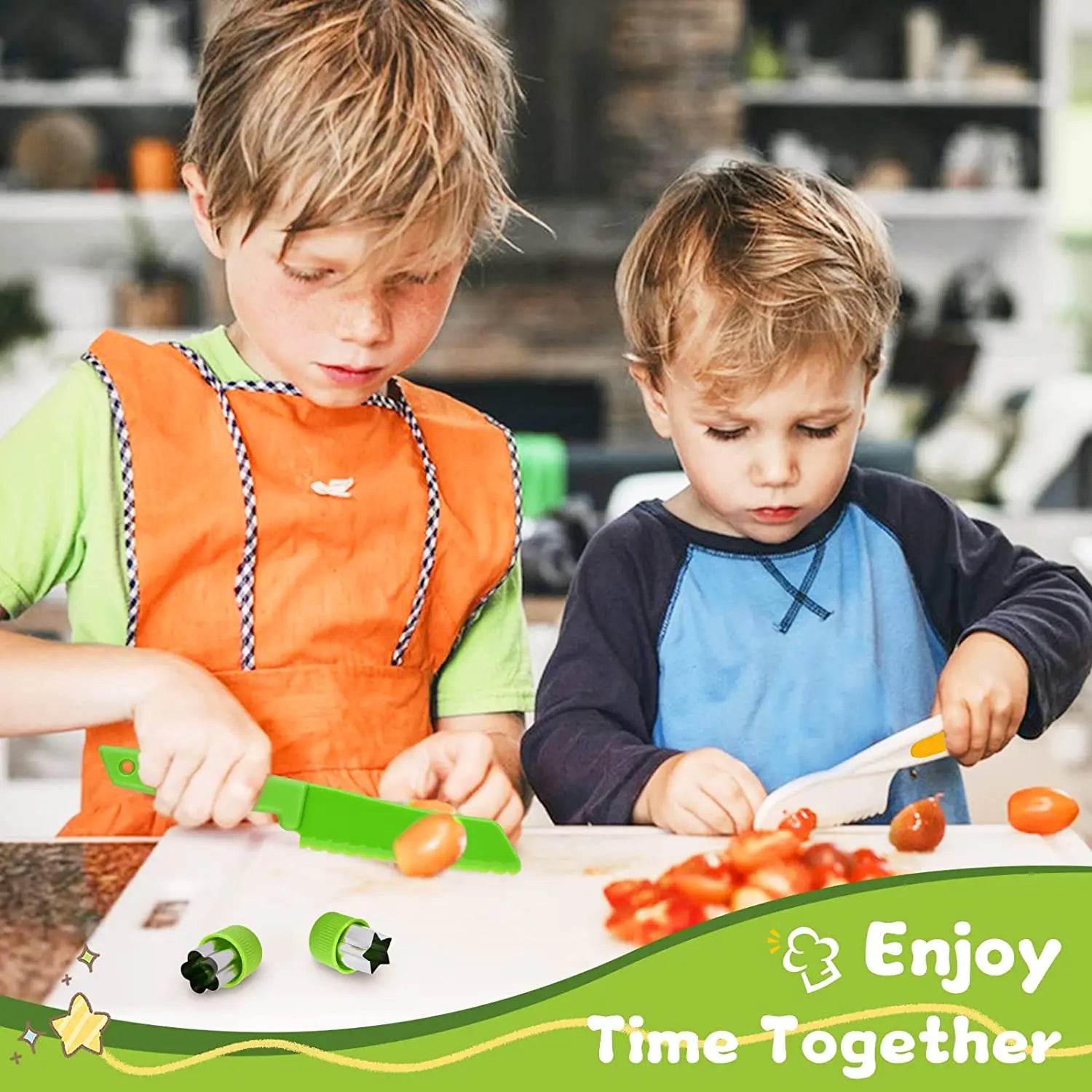Junior Küchenset - Sicheres Spielen - Komplettes Kinderküchenset