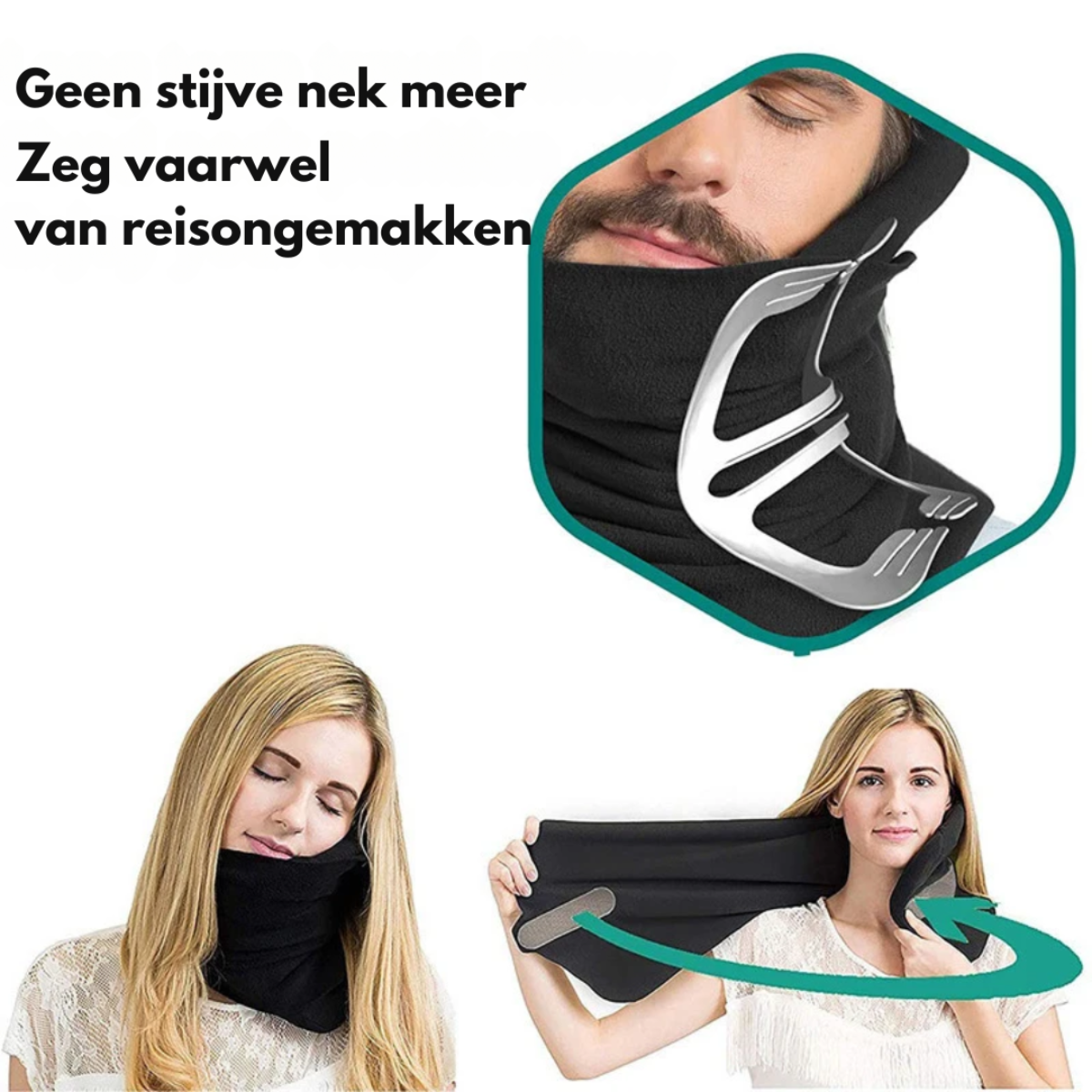 Reise-Nackenkissen - Extremen Komfort für Reisen | Leicht & Hygienisch