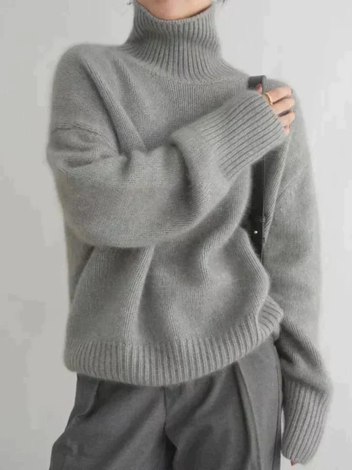 Rollkragenpullover - Luxuriöser und Stilvoller Strickpullover
