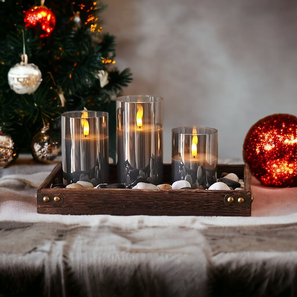 LuxeLumen LED Kerzen-Set | Elegante LED-Kerzen mit Fernbedienung für eine stimmungsvolle Atmosphäre