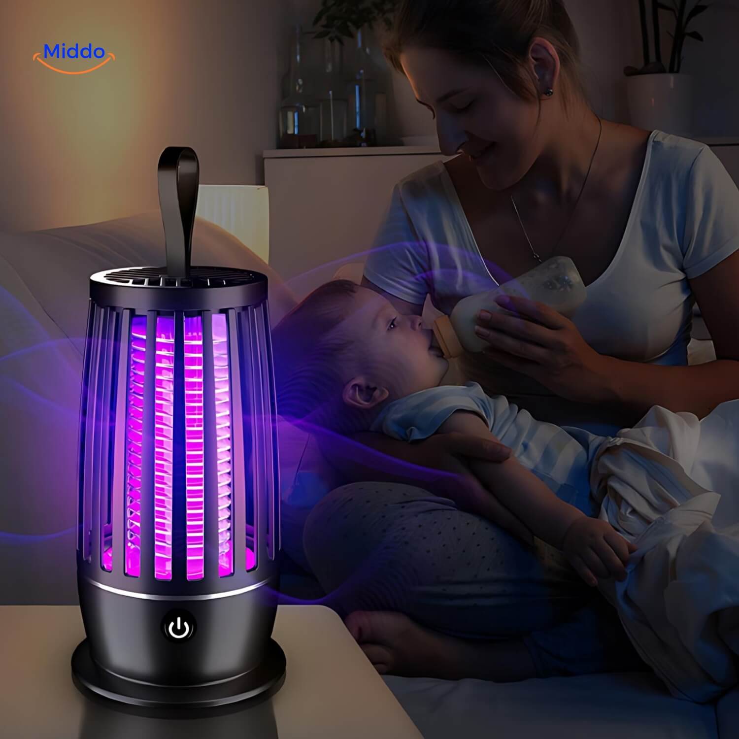 InsectoGuard UV-Insektenvernichter | Effektiver Insektenkiller mit USB für Wohnräume