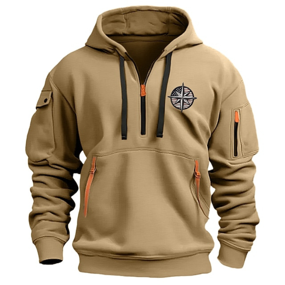 Hoodie mit Kapuze für Herren Stil und Komfort - Pullover