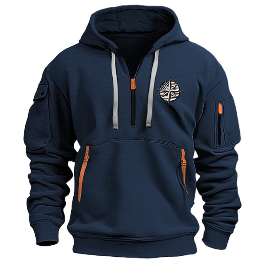 Hoodie mit Kapuze für Herren Stil und Komfort - Pullover