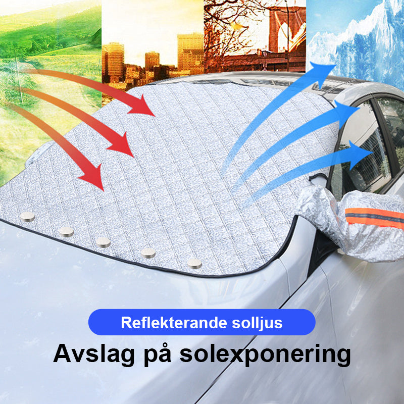 WinterGrip Magnetische Autoabdeckung gegen Schnee und Frost