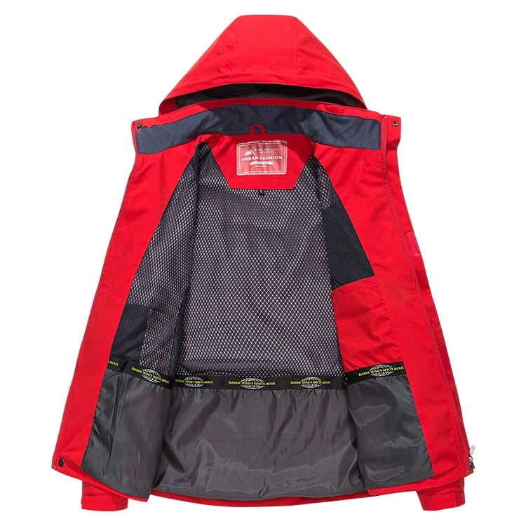 Herren Winterjacke – Wasserdicht und Winddicht Outdoor Jacke
