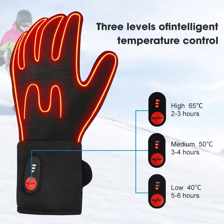 Ultradünne, beheizbare und atmungsaktive Unisex-Handschuhe - Sofortige Wärme