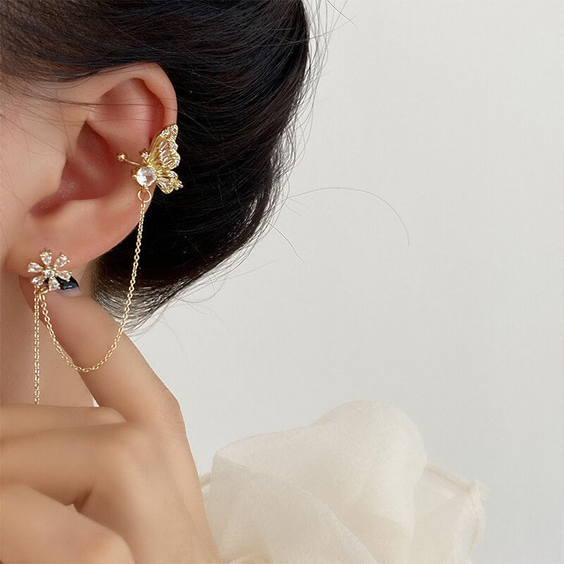 Schmetterling Ohrringe | Geduld, Vertrauen und das Bewusstsein, dass alles blüht