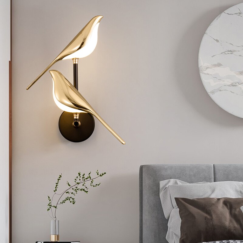 MrBird™ | Moderne Wandlampe in Form von Vögeln