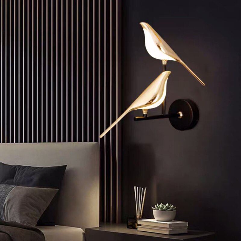 MrBird™ | Moderne Wandlampe in Form von Vögeln