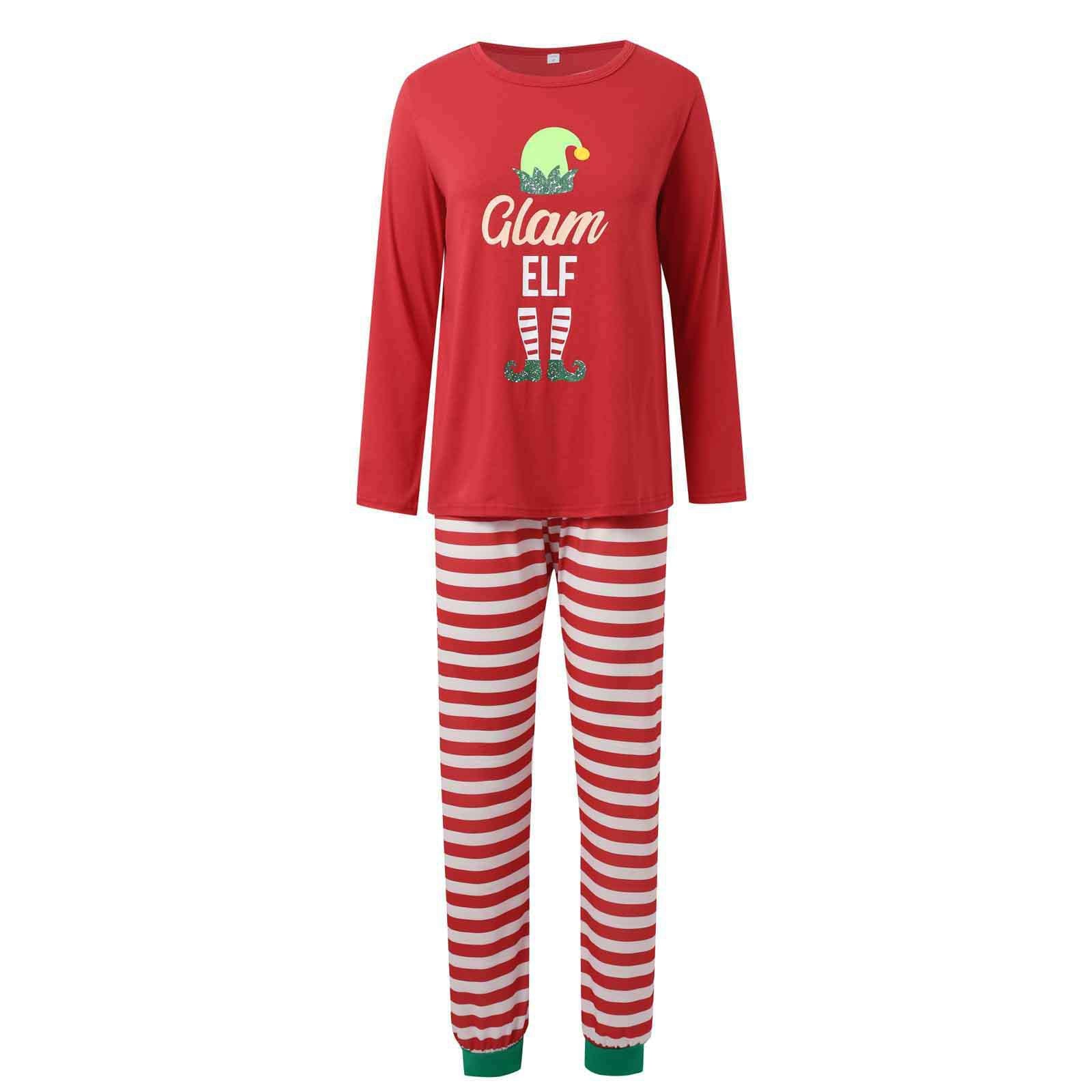 Kann Stripe Elf passende Familien-Weihnachtspajamas