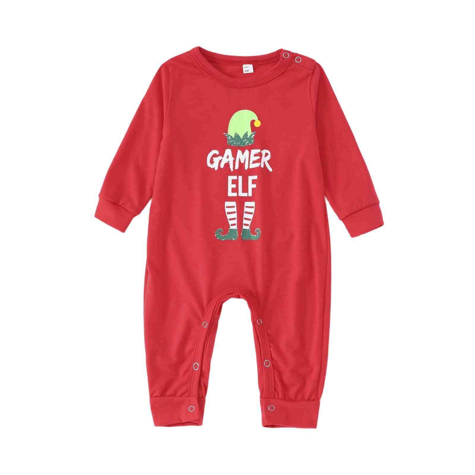 Kann Stripe Elf passende Familien-Weihnachtspajamas