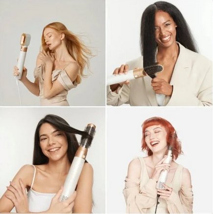 Professioneller 5-in-1 Airstyler - Innovativer Haistyler mit Coanda-Effekt