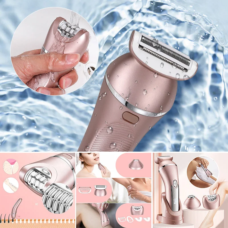 SkinGlide 3-in-1 Elektrisches Rasiergerät – Wasserdicht und Wiederaufladbar