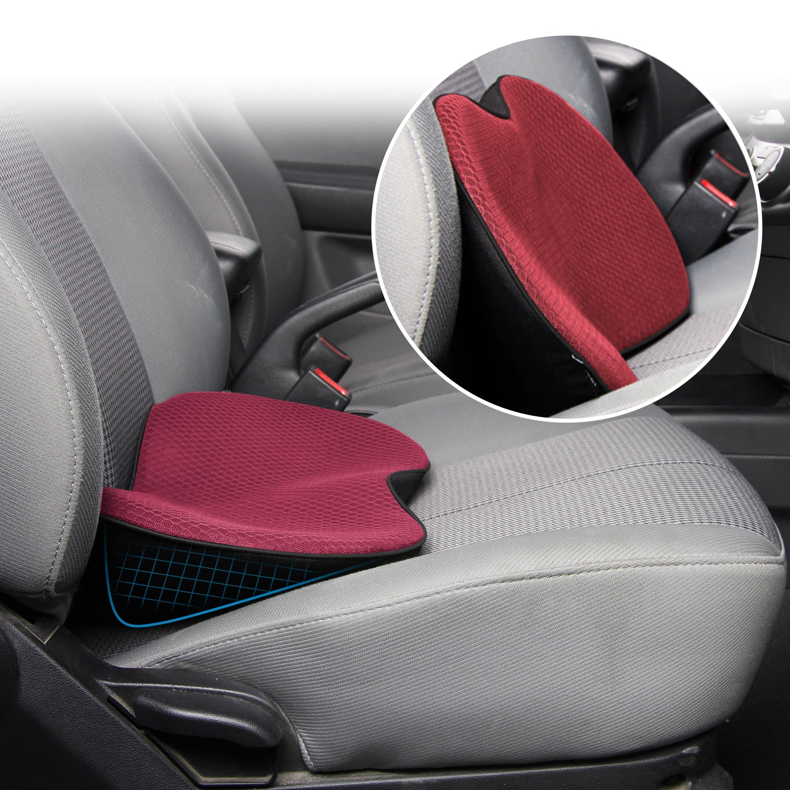 Auto-Sitzkissen für Erwachsene