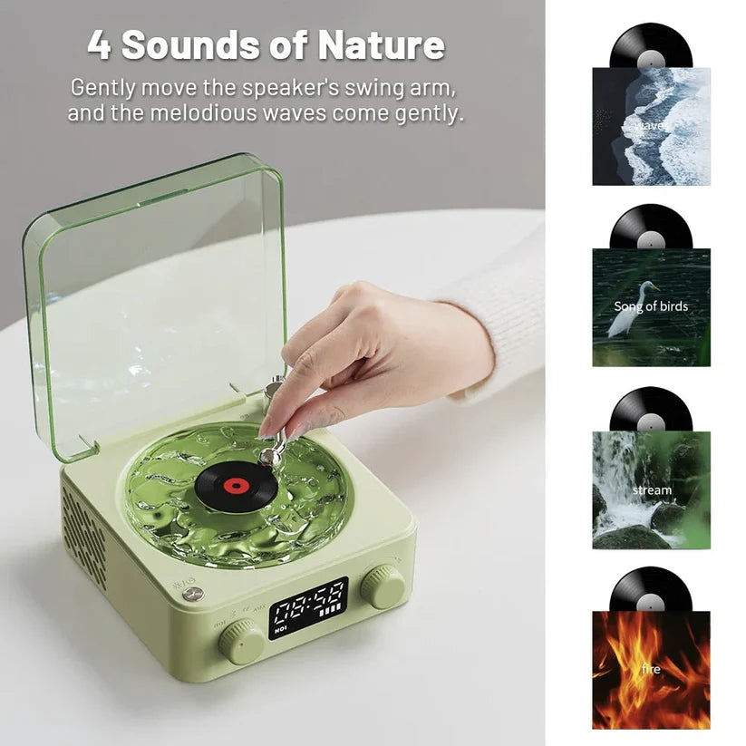 DreamTunes | Retro Mini Schlafhilfe mit RGB-Beleuchtung
