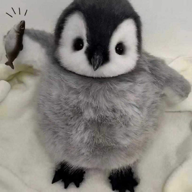PinguinPlezier Plüsch Pinguin | Super realistischer Plüschfreund