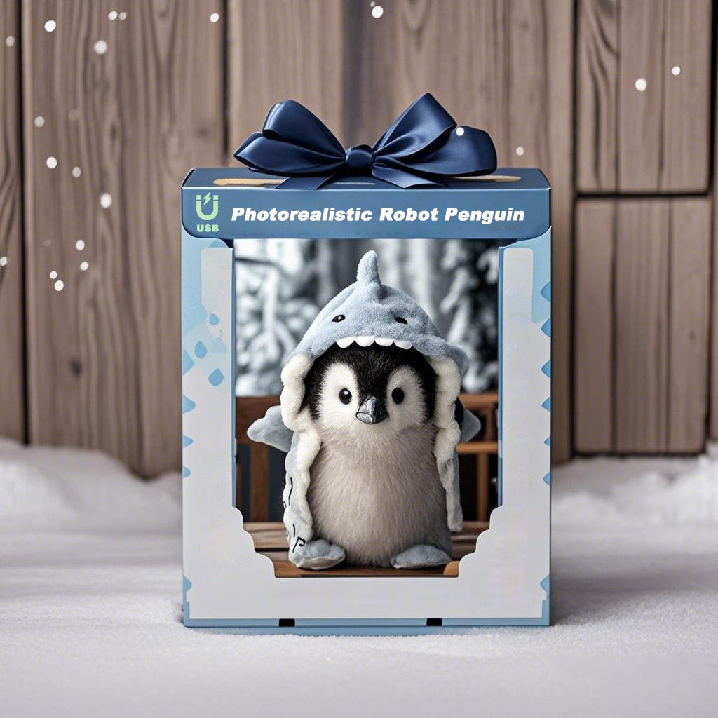 PinguinPlezier Plüsch Pinguin | Super realistischer Plüschfreund
