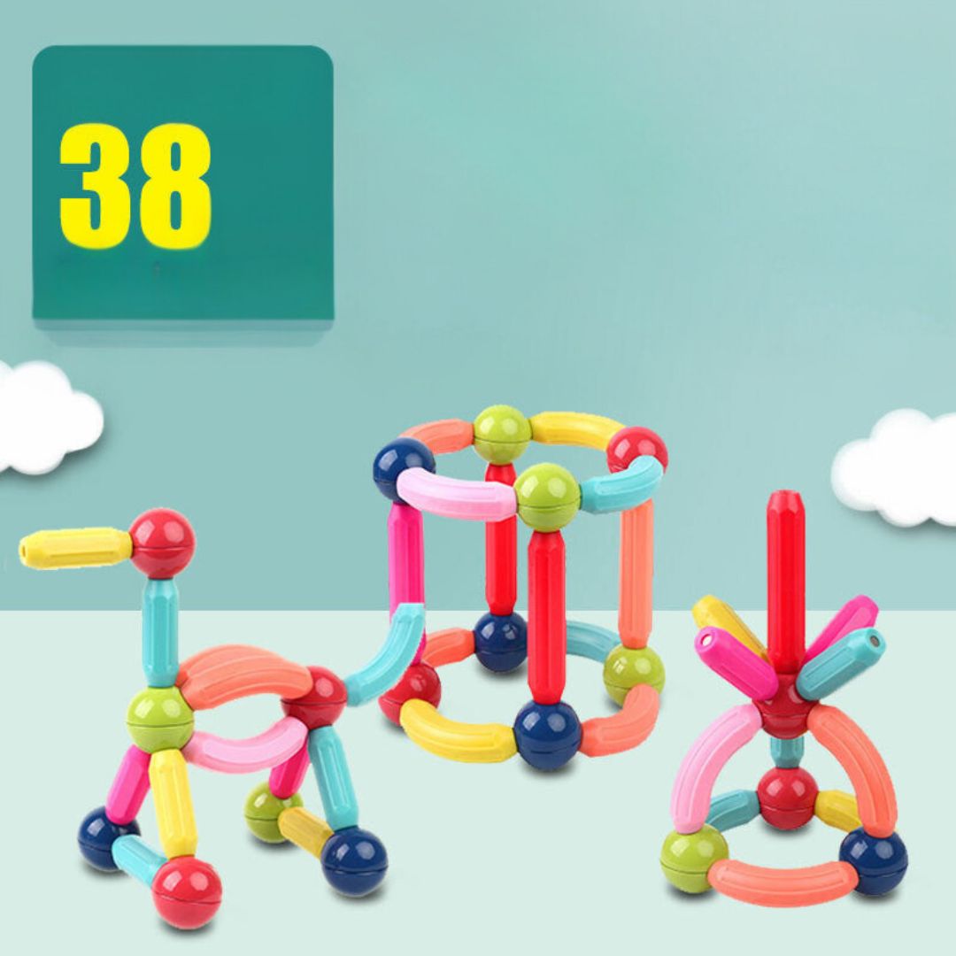 Magnetische Bausteine Kreatives Spielset