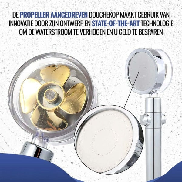 DuschKraft Pro | Hochleistungs-Duschkopf für ein unvergleichliches Duscherlebnis mit intensivem Wasserdruck