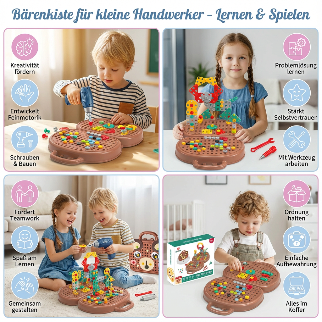 Kinder Berenkiste für kreative Handwerker