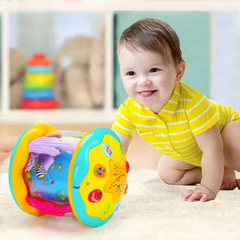 GlowBeat - Magische Licht- und Klangtrommel für Babys