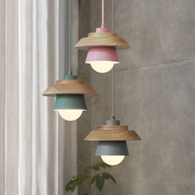 Frendorf | Holz Pendelleuchte | Nordisches Natur Design