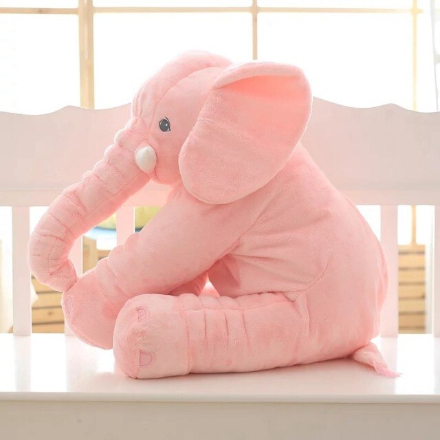Plüsch-Elefant | Großes Kissen und Kuscheltier-Elefant für Babys und Kinder