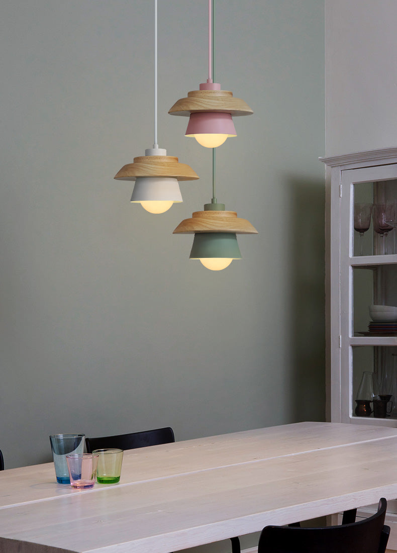 Frendorf | Holz Pendelleuchte | Nordisches Natur Design