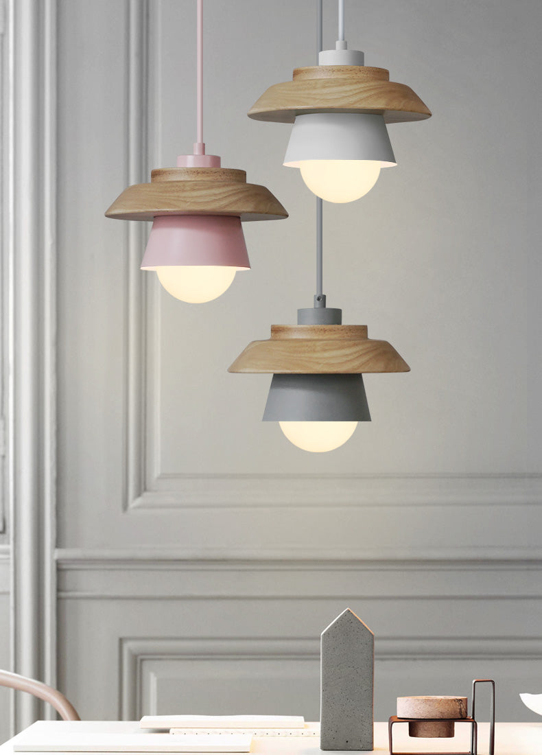 Frendorf | Holz Pendelleuchte | Nordisches Natur Design