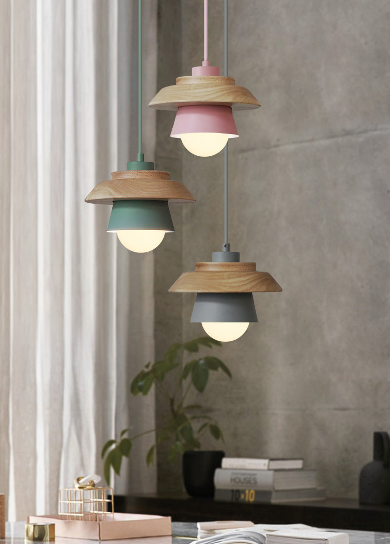 Frendorf | Holz Pendelleuchte | Nordisches Natur Design