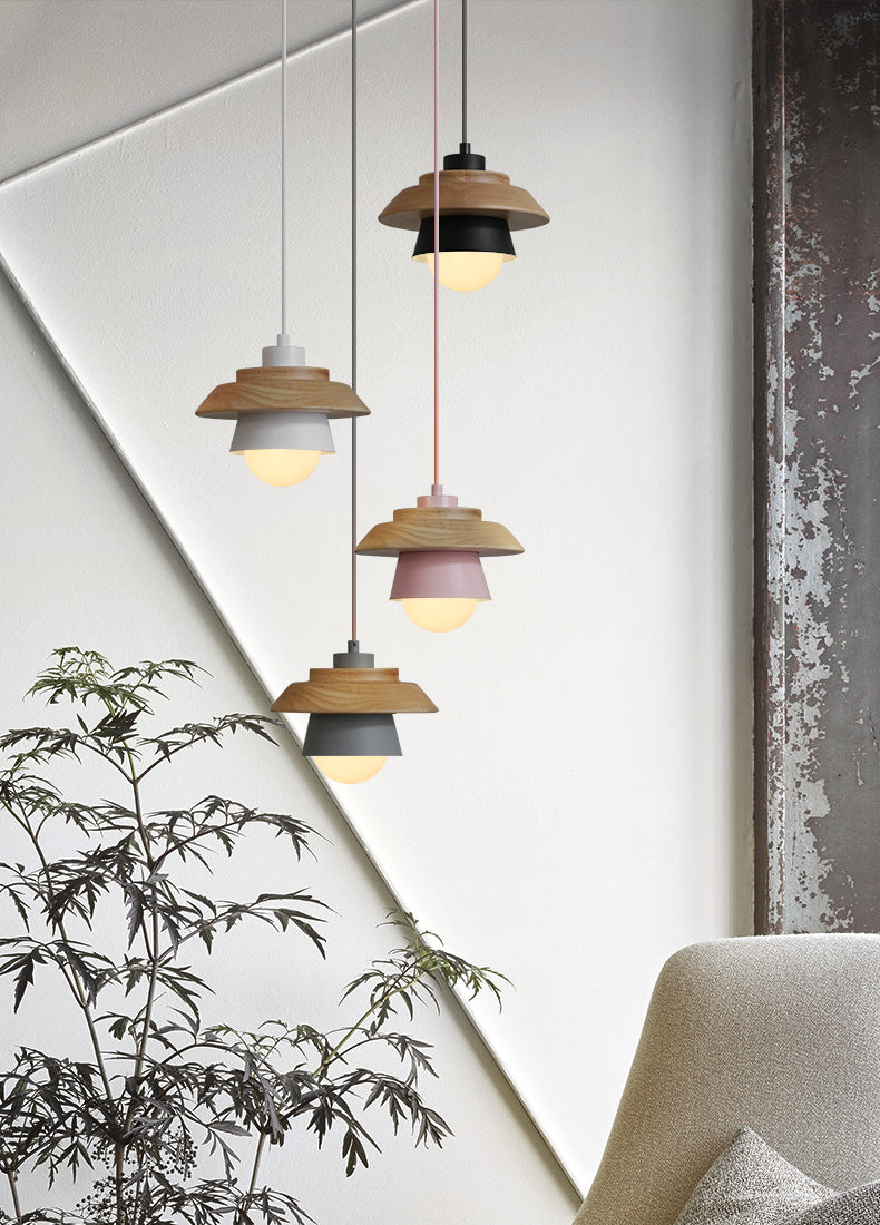 Frendorf | Holz Pendelleuchte | Nordisches Natur Design