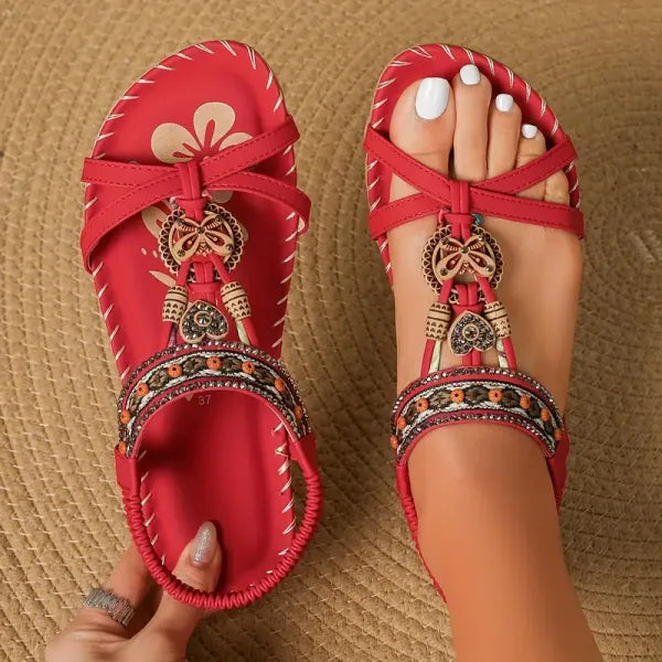 Orthopädische Sandalen Damen Komfort+