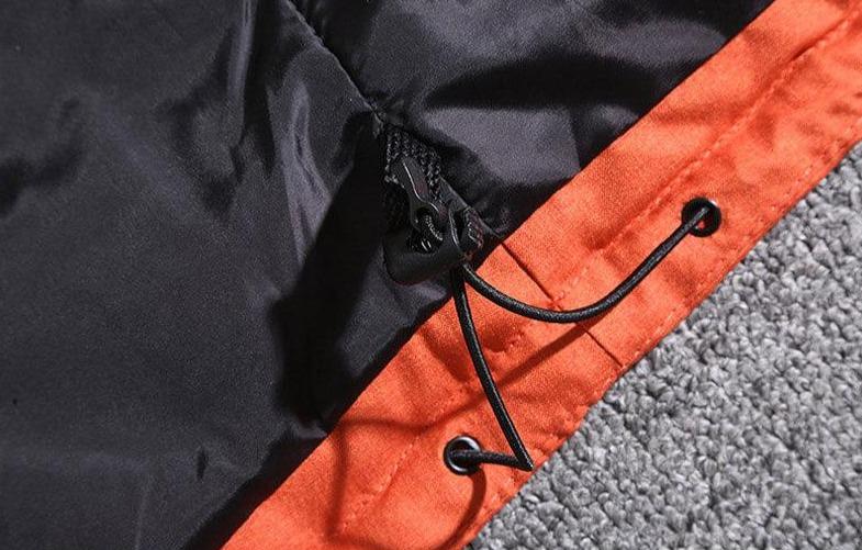 Warme dicke Pufferjacke