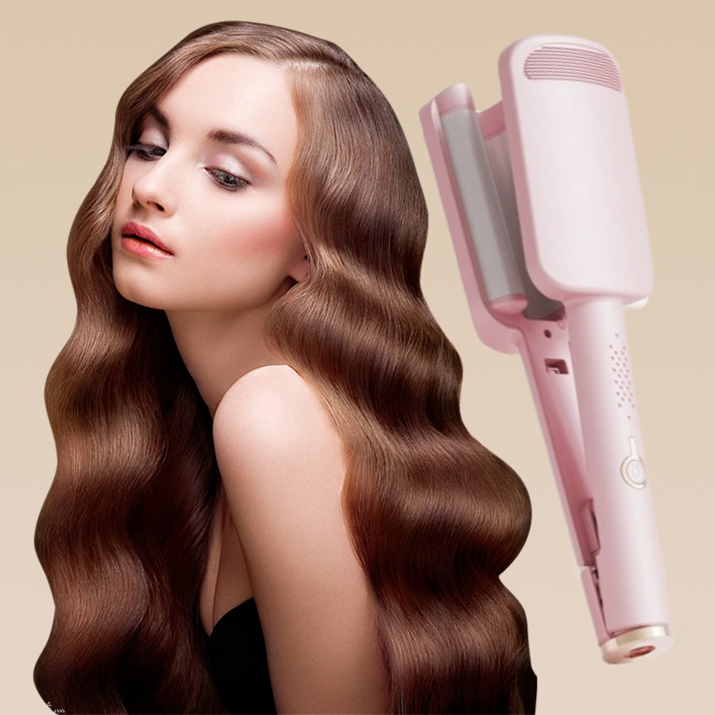 LuxéCurl 32MM Lockenstab | Für traumhafte, wellige Locken mit professionellem Finish