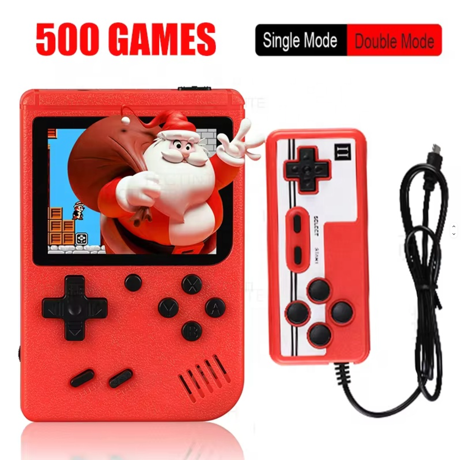 400 i 1 Spielkonsole - Retro Taschenformat Gaming