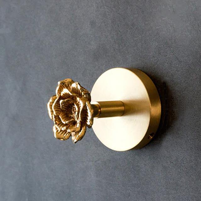 Goldene Messing Wandhaken – Handgefertigte Tierdesigns für stilvolle Wanddekoration