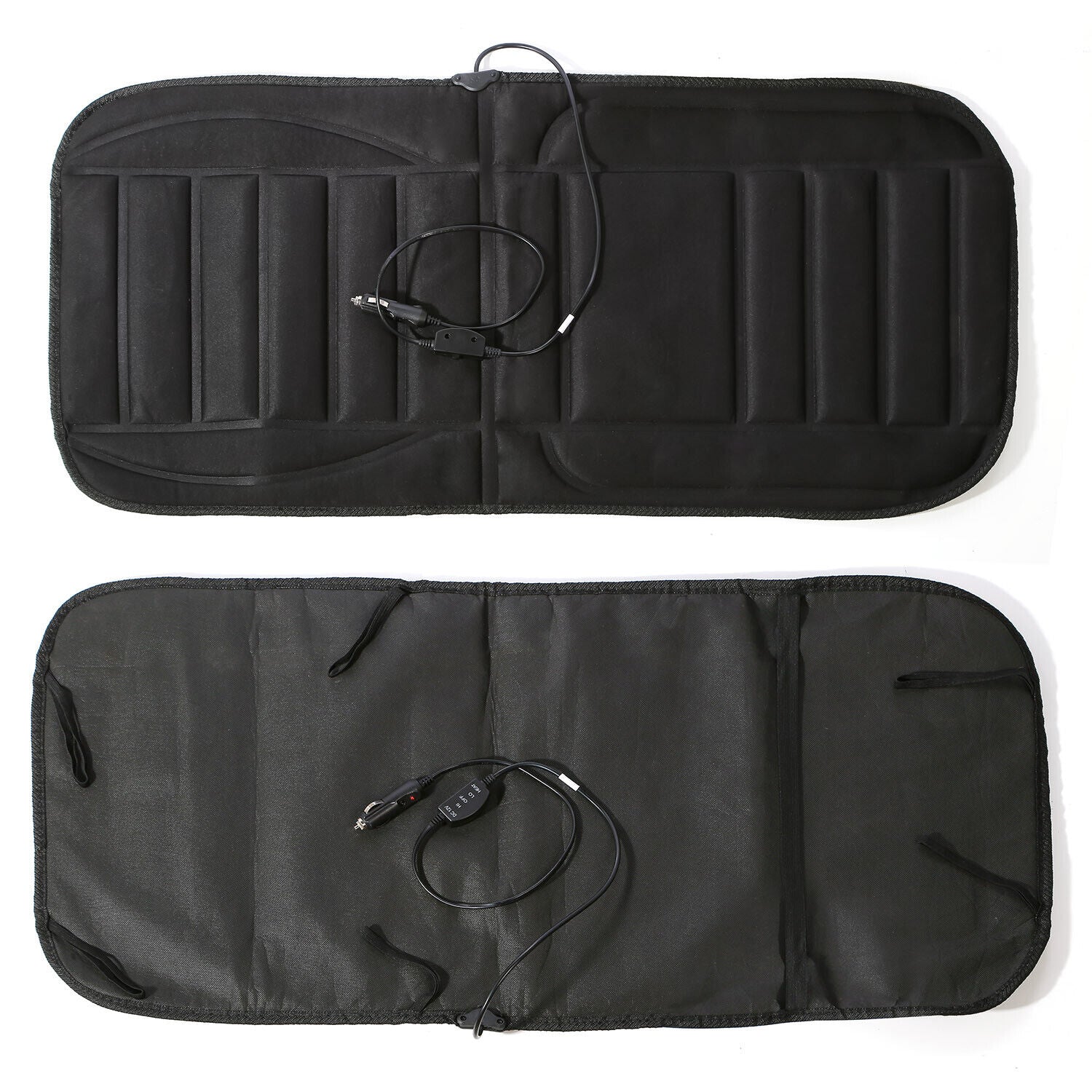 HeatRide Beheiztes Autositzkissen – 12V Memory Foam Sitz- und Rückenwärmer