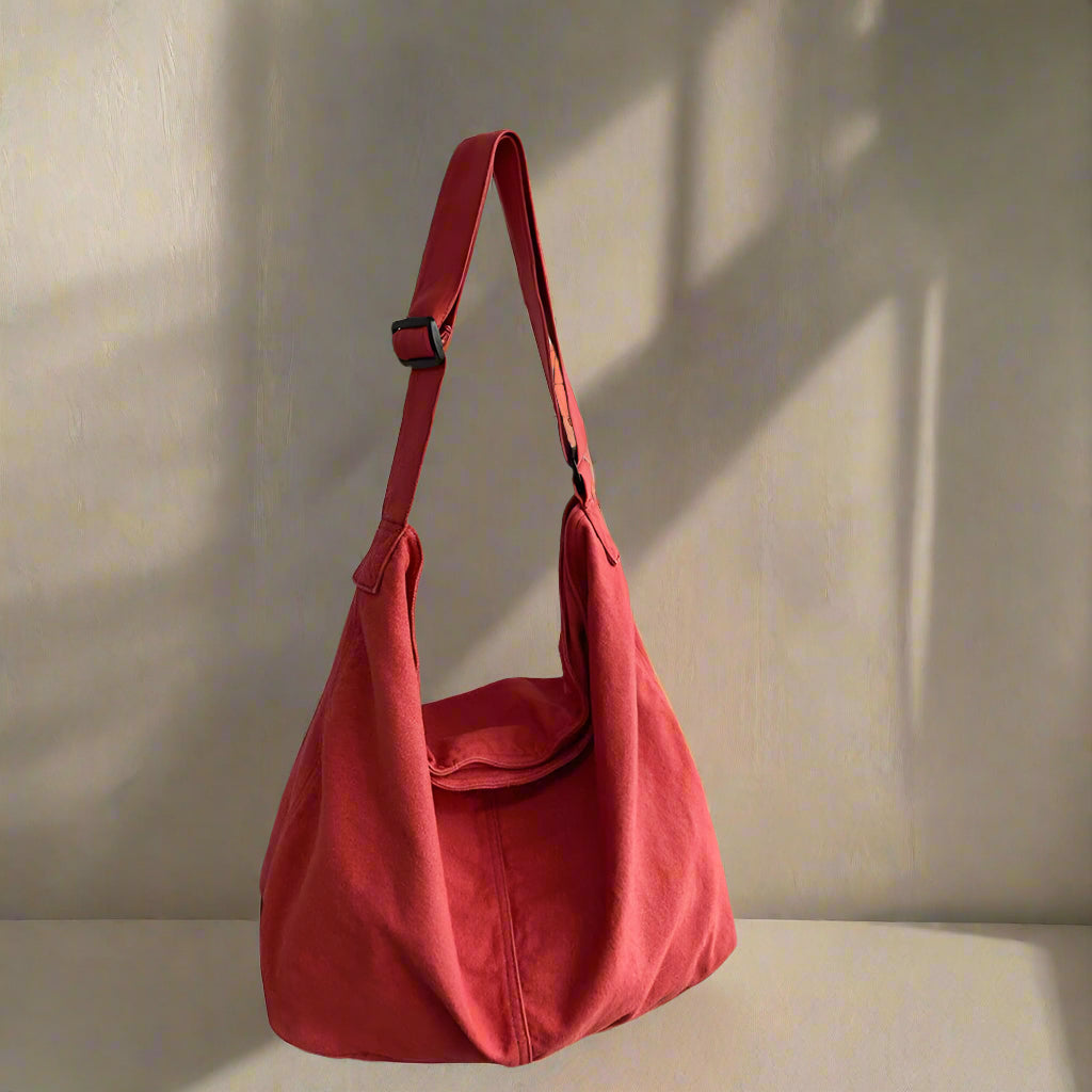 Große Schultertasche mit Umhängegurt für Frauen | Ideal für den Alltag